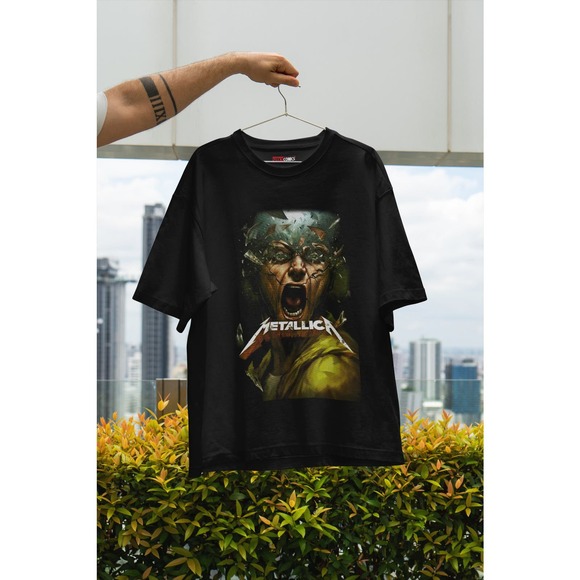 Band rock T-shirt | Artistic Explosion Design T-Shirt - Picture 4 of 10